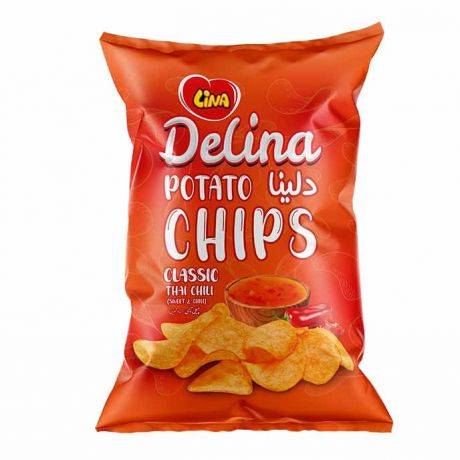 لینا چیپس چیلی تای 57گرم